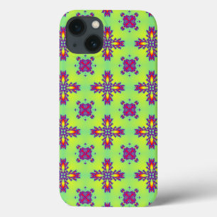 Artdeco-Blume im Retro-Stil Case-Mate iPhone Hülle