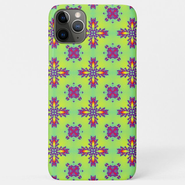 Artdeco-Blume im Retro-Stil Case-Mate iPhone Hülle (Rückseite)