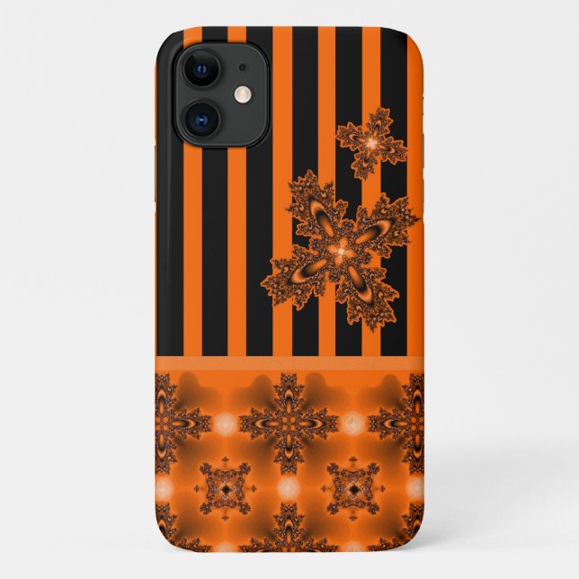 Artdeco-Blume im Retro-Stil Case-Mate iPhone Hülle (Rückseite)