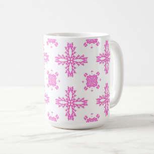 Artdeco-Blume im Retro-Stil Kaffeetasse