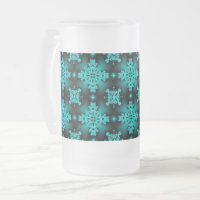 Artdeco-Blume im Retro-Stil