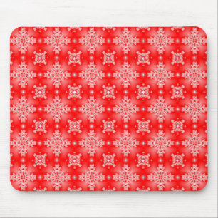 Artdeco-Blume im Retro-Stil Mousepad
