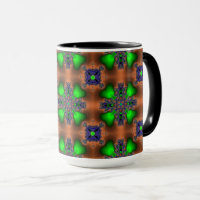 Artdeco-Blume im Retro-Stil