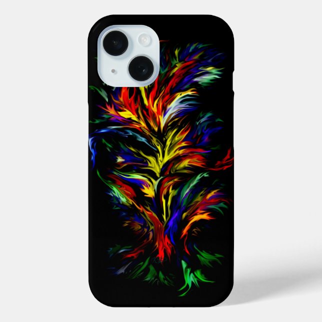 Artdeco im Rainbow-Stil Case-Mate iPhone Hülle (Rückseite)