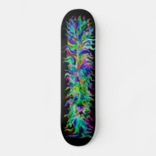 Artdeco in Regenbogen Style Skateboard