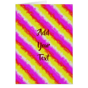 Artdeco rose Jaune Artdeco Arc-en-ciel rayures Car