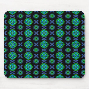 Artdeco Tulips im Retro-Stil Mousepad