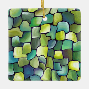 ArtDeco Watercolor Muster Tile Modern Abstrakt Keramikornament