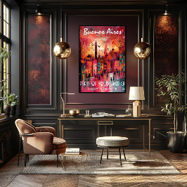 Arte Contemporáneo Buenos Aires Poster