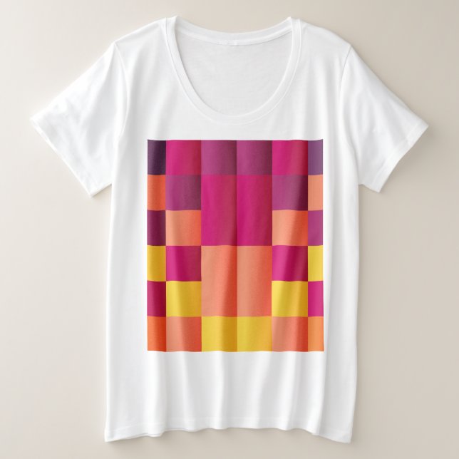 Arte Große Größe T-Shirt (Design vorne)