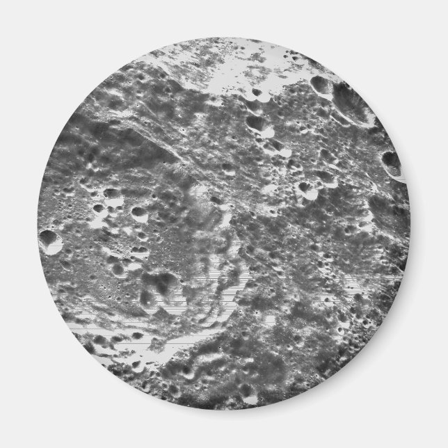 Artemis 1 Moon Mission Lunar Bild Magnet (Vorne)