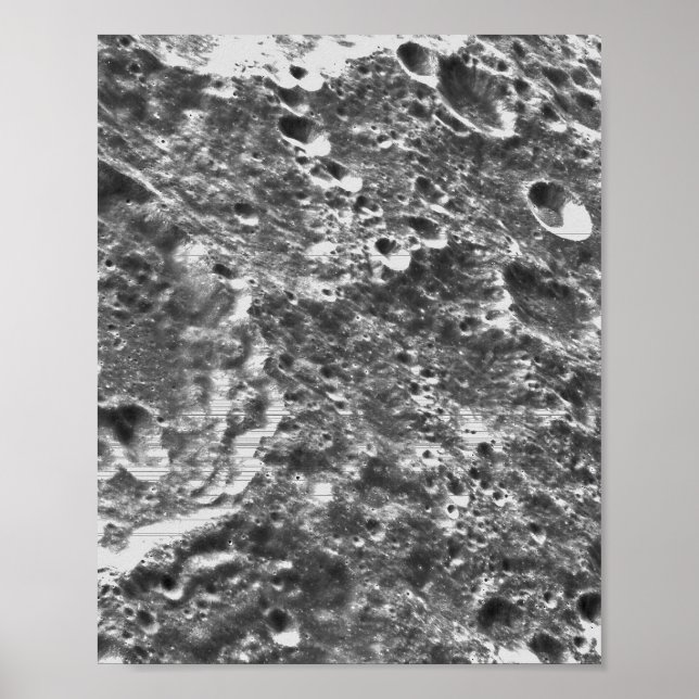 Artemis 1 Moon Mission Lunar Bild Poster (Vorne)