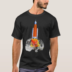 Artemis 1 SLS-Raketenstartmission zum Mond An T-Shirt