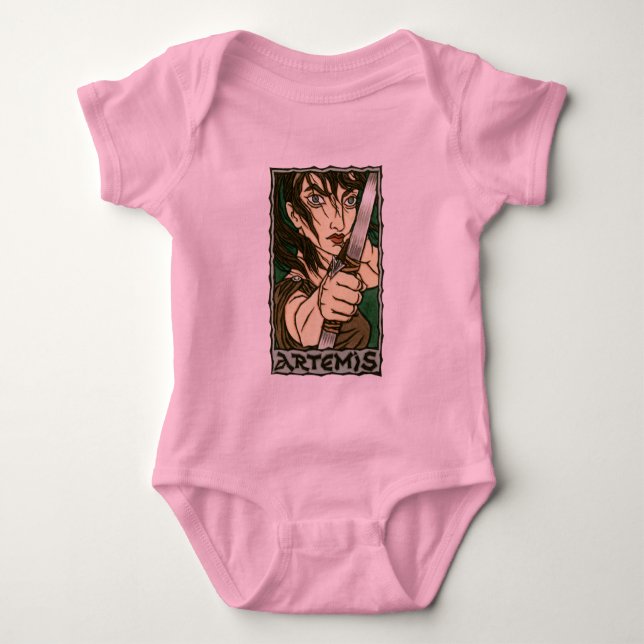 Artemis Baby Strampler (Vorderseite)