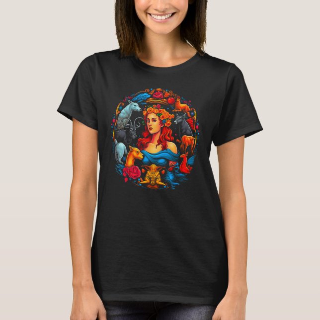 Artemis griechische Göttin T-Shirt (Vorderseite)