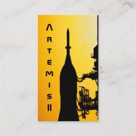 Artemis II auf der Startrampe Visitenkarte