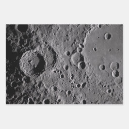 Artemis II Lunar Craters Geschenkpapier Set