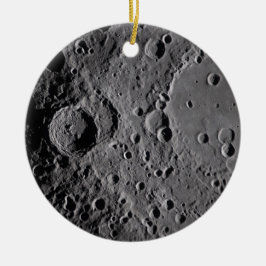 Artemis II Lunar Craters Keramik Ornament