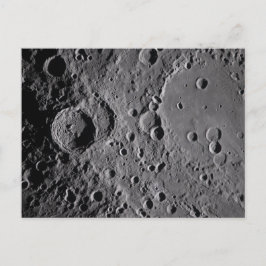 Artemis II Lunar Craters Postkarte