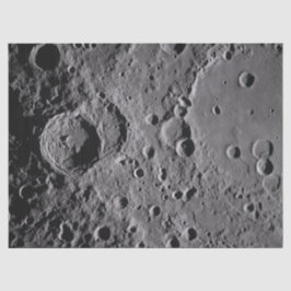 Artemis II Lunar Craters Seidenpapier