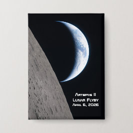 Artemis II Lunar Flyby Button