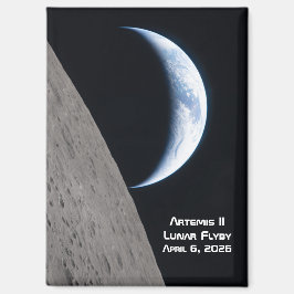 Artemis II Lunar Flyby Magnet