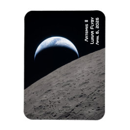 Artemis II Lunar Flyby Magnet
