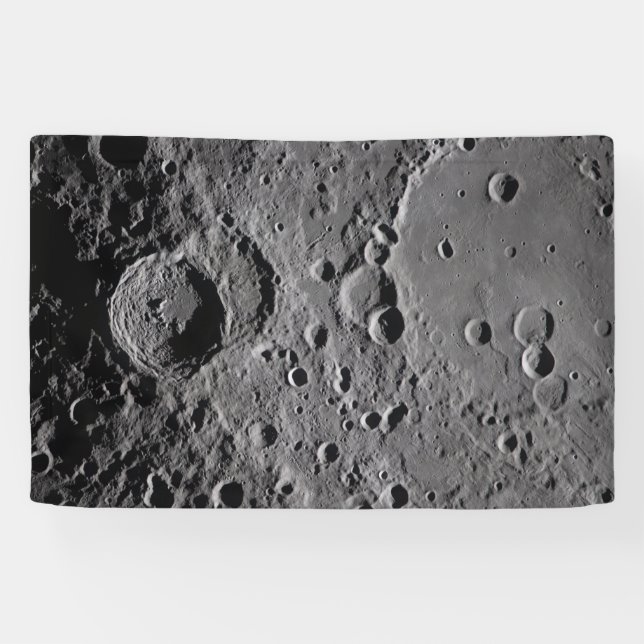 Artemis II Mondkrater Banner (Horizontal)