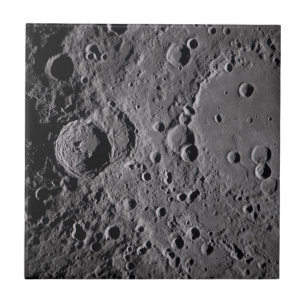 Artemis II Mondkrater Fliese
