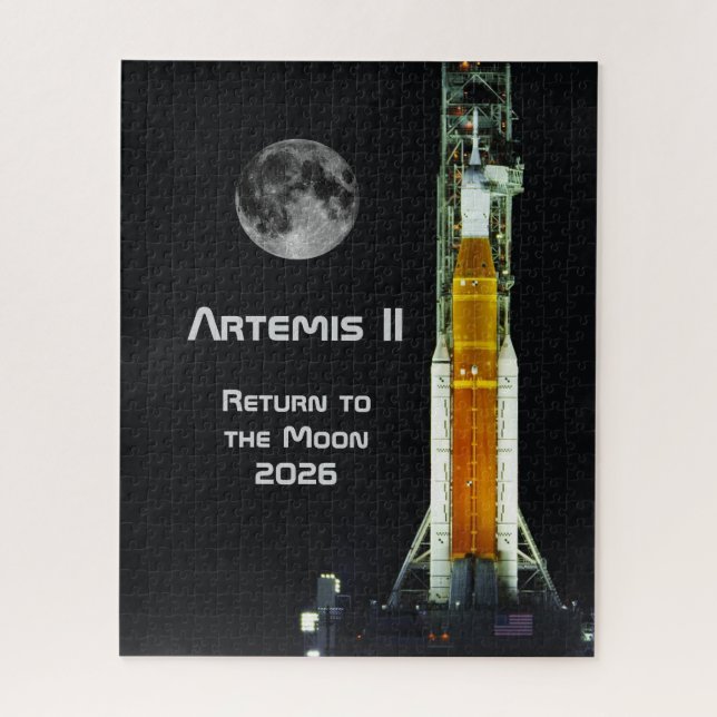 Artemis-II-Mondmission (Vertikal)