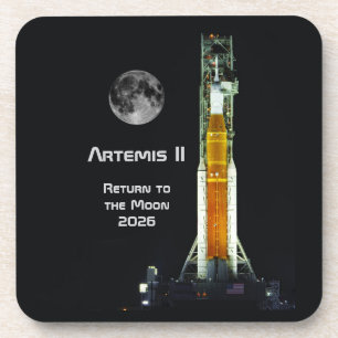 Artemis-II-Mondmission Getränkeuntersetzer