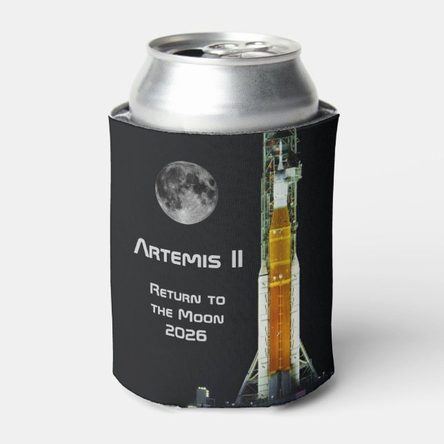Artemis II Moon Mission Dosenkühler (Kanne Vorderseite)