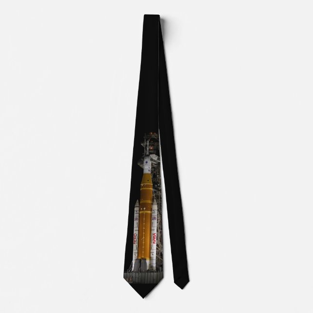 Artemis II Space Launch System Start Tie Krawatte (Vorderseite)