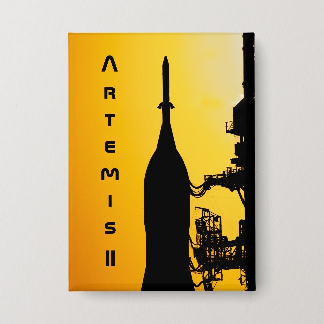 Artemis II to Launch Pad Button (Vorderseite)