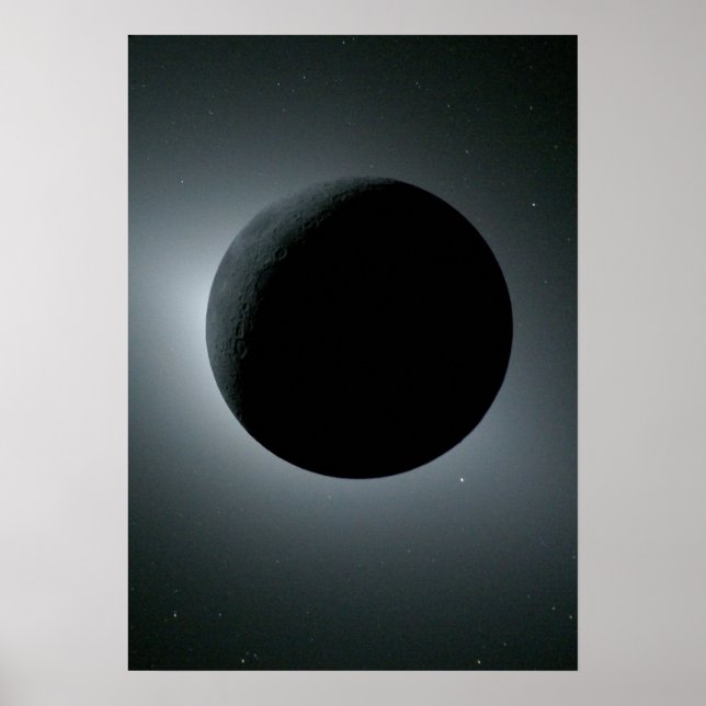 Artemis II Total Solar Eclipse Poster (Vorne)