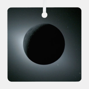 Artemis II Totale Sonnenfinsternis Ornament Aus Metall