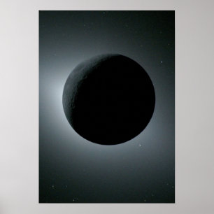 Artemis II Totale Sonnenfinsternis Poster