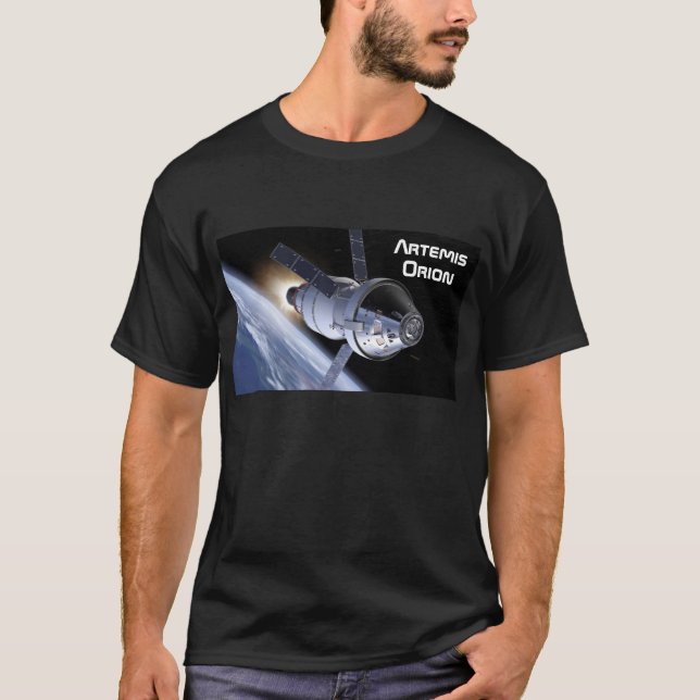 Artemis Orion SLS Moon Mission T-Shirt (Vorderseite)