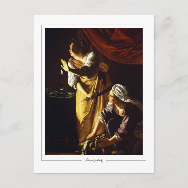 Artemisia Gentileschi #75 - Fine Art Postkarte (Vorderseite)
