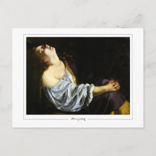 Artemisia Gentileschi #86 - Feine Kunst Postkarte