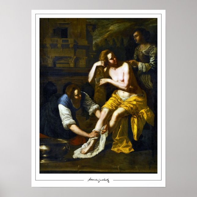 Artemisia Gentileschi Zedigi Art Poster #2 (Vorne)