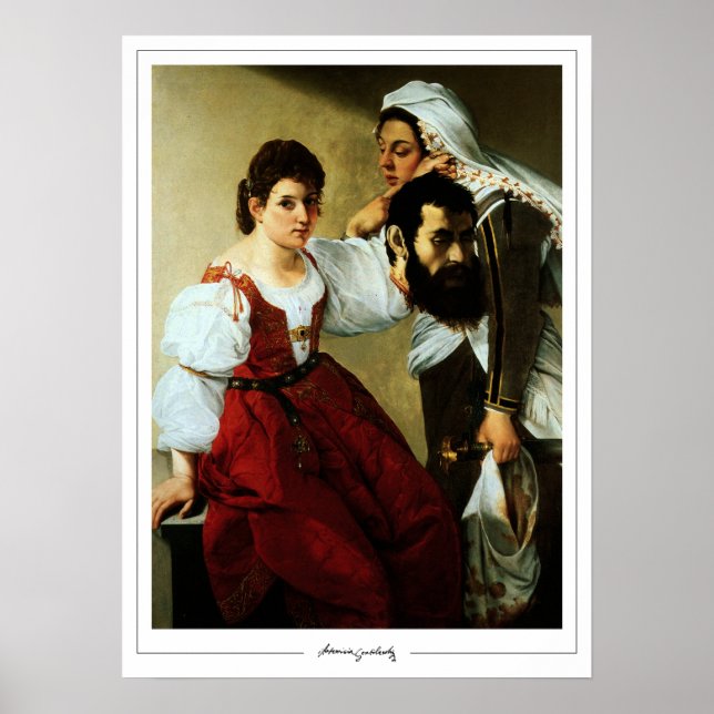 Artemisia Gentileschi Zedign Art Poster #10 (Vorne)