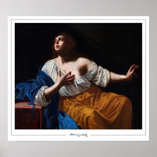 Artemisia Gentileschi Zedign Art Poster #11 (Vorne)
