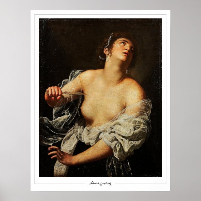 Artemisia Gentileschi Zedign Art Poster #35 (Vorne)