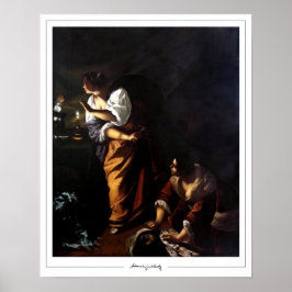 Artemisia Gentileschi Zedign Art Poster #55