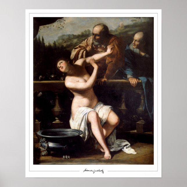 Artemisia Gentileschi Zedign Art Poster #72 (Vorne)