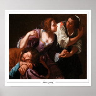 Artemisia Gentileschi Zedign Kunstposter #17 Poster