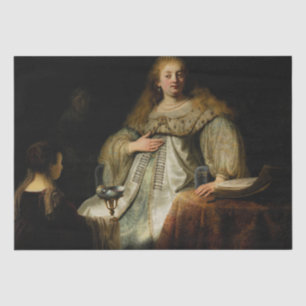 Artemisia von Rembrandt van Rijn Seidenpapier