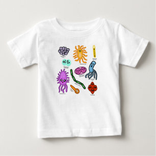 Arten von Bakterien Baby T-shirt