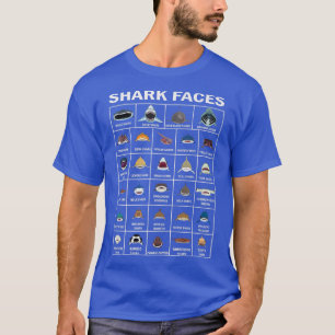 Arten von Haifischen T-Shirt